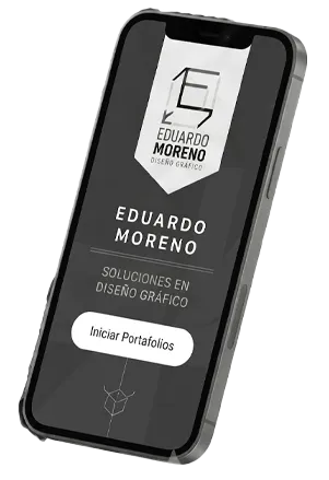 Mockup de diseño web en móvil - Responsive design